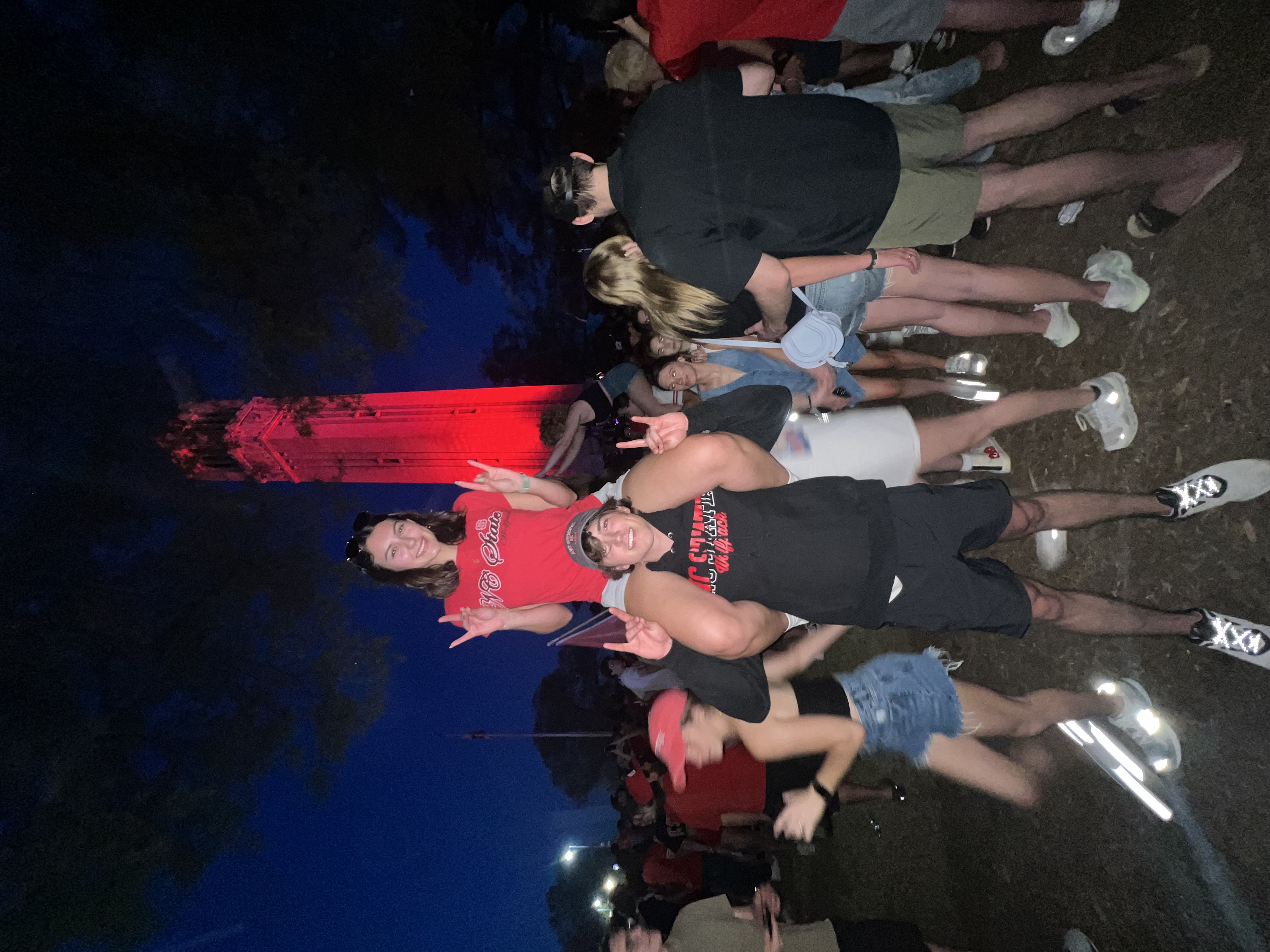 Parker McCall at the Bell Tower